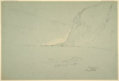 Landscapes near Austria, August 5, 1868 by Frederic Edwin Church